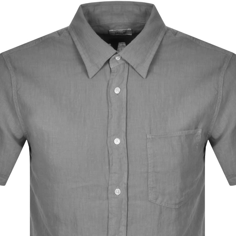 Alternative Image for ProductReplay Short Sleeved Shirt Grey2